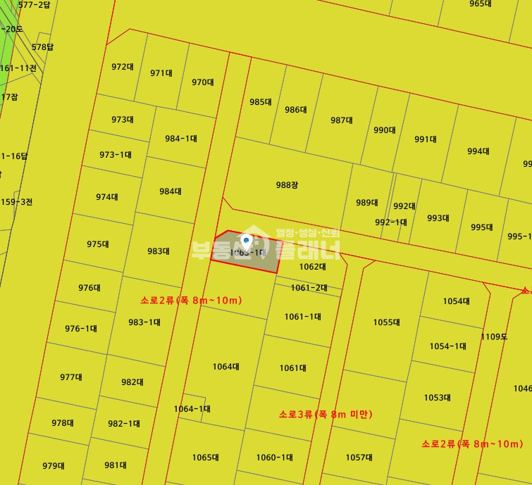 충남 천안서북구 성정동 토지 +단층상가 통매매 매매 매물번호 10159 사진 2