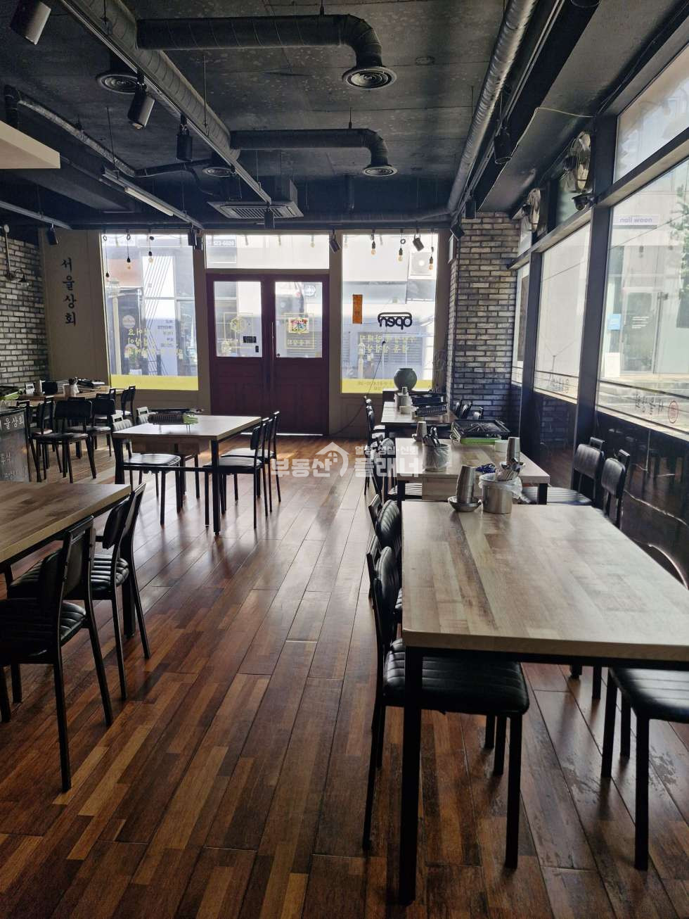 충남 천안서북구 백석동 대단지 아파트 항아리 상권 무권리 음식점 월세 매물번호 10278 사진 1